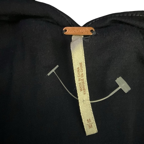 Free People All The Right Angle Bodycon Black Dress - Picture 8 of 16